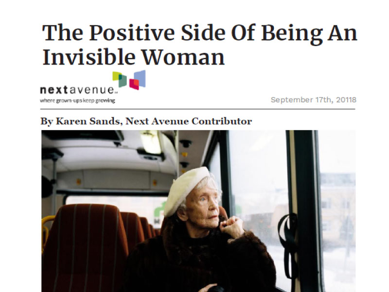 The Positive Side of Being an Invisible Woman